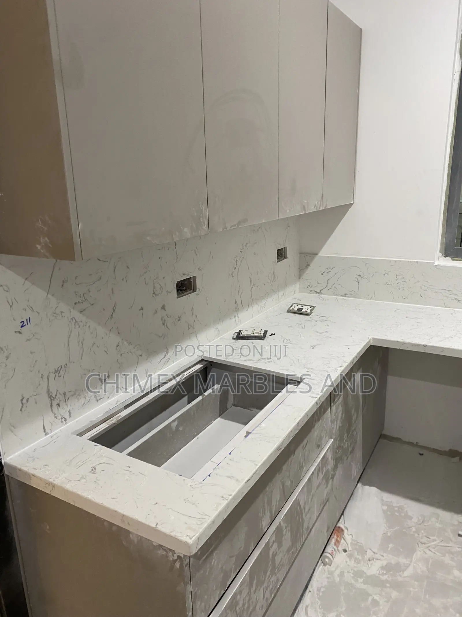 Luxury Marble Kitchen Countertops in Lagos