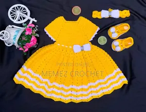 Baby's Crochet Gown