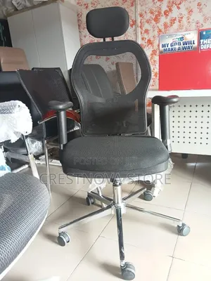 High Back Ergonomic Mesh Office Chair With Headrest
