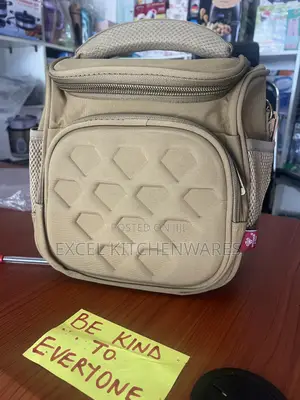 Kaki Lunch Bag and School Bag