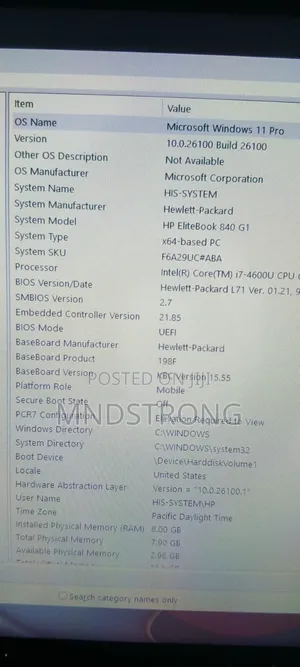 Laptop HP EliteBook 840 G1 8GB Intel Core i7 SSD 128GB