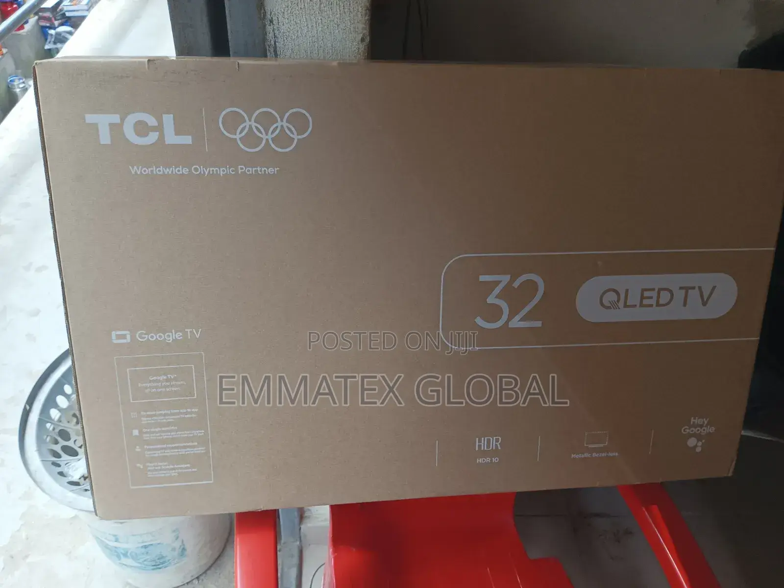 32 TCL Qled Google Television.