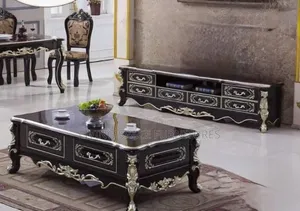 Luxury Royal Center Table With TV Stand