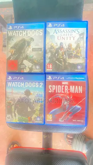 4 Ps4 Discs for Sale