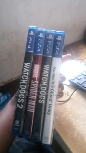 4 Ps4 Discs for Sale