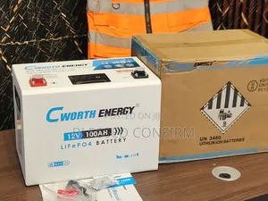 Brand New Cworth Energy 12V 100Ah LiFePO4 Lithium Battery 