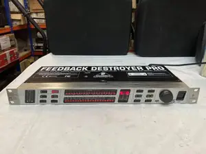 Behringer DEQ2496 24-Bit Mastering EQ & Feedback Destroyer