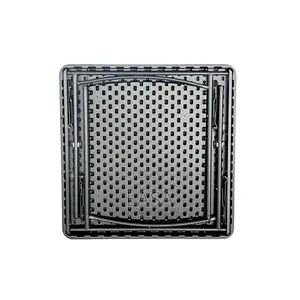 Square 86cm Folding Card Table - Black
