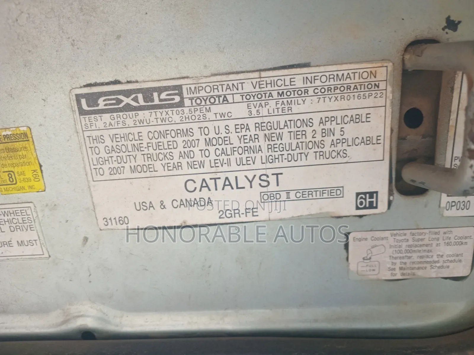 Lexus RX 2007 Gray