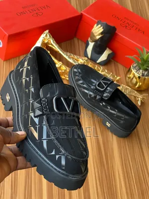 Valentino Garavani Men’s Chunky Platform Loafers
