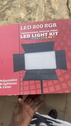 LED 800RGB Photo and Video Light Panel