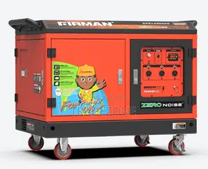 Firman 5.0kva Key Start Sound Proof Petrol Generator - SPS12000SE