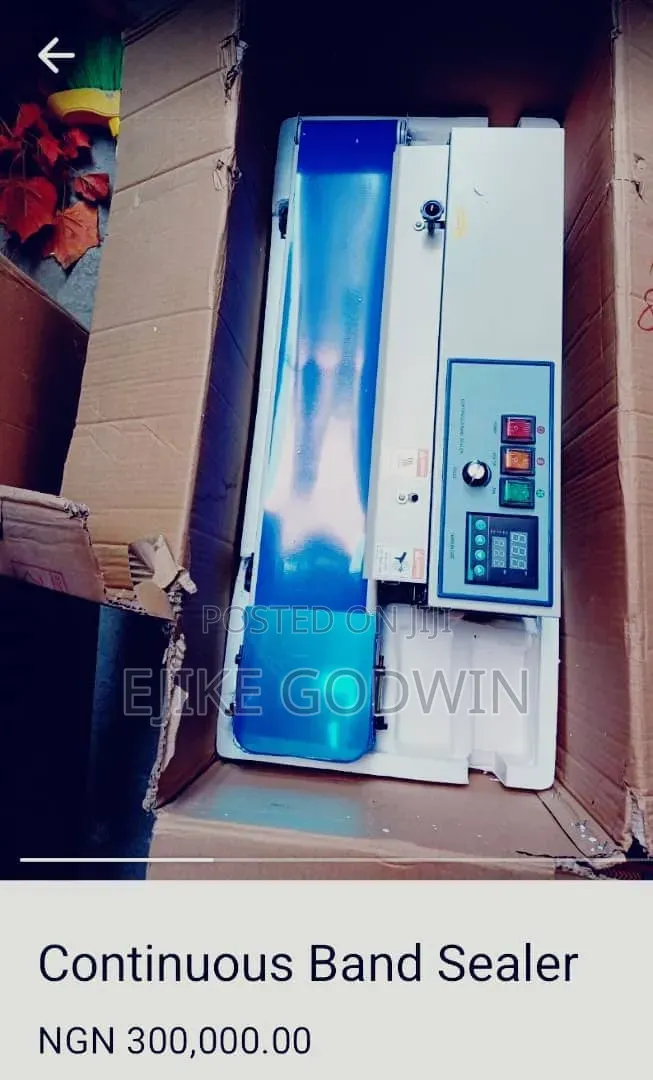 Continuous Band Sealer