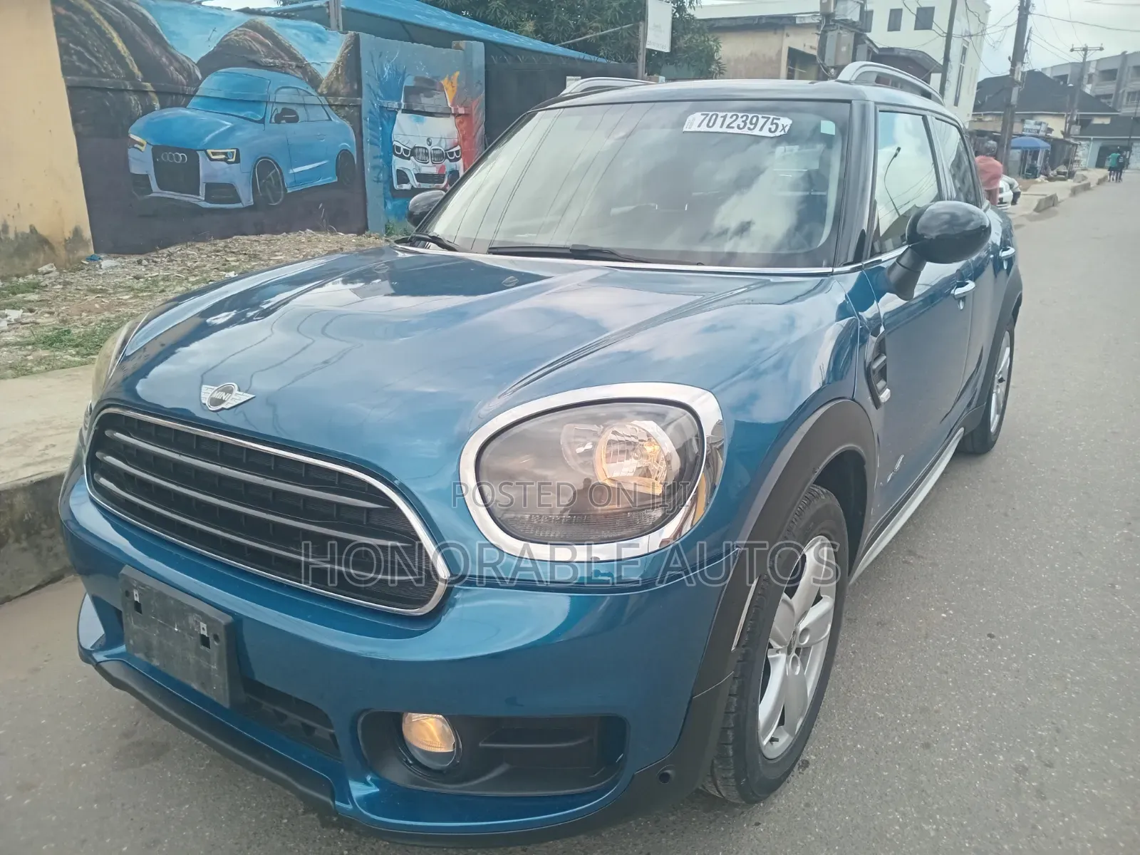 Mini Cooper 2018 Blue