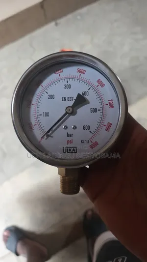 Pressure Gauge 4inches 0-600bar