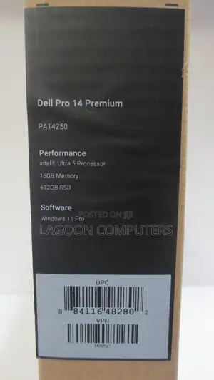New Laptop Dell Pro 14 Premium 16GB Intel Core Ultra 5 SSD 512GB