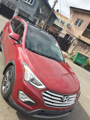 Hyundai Santa Fe 2015 Red