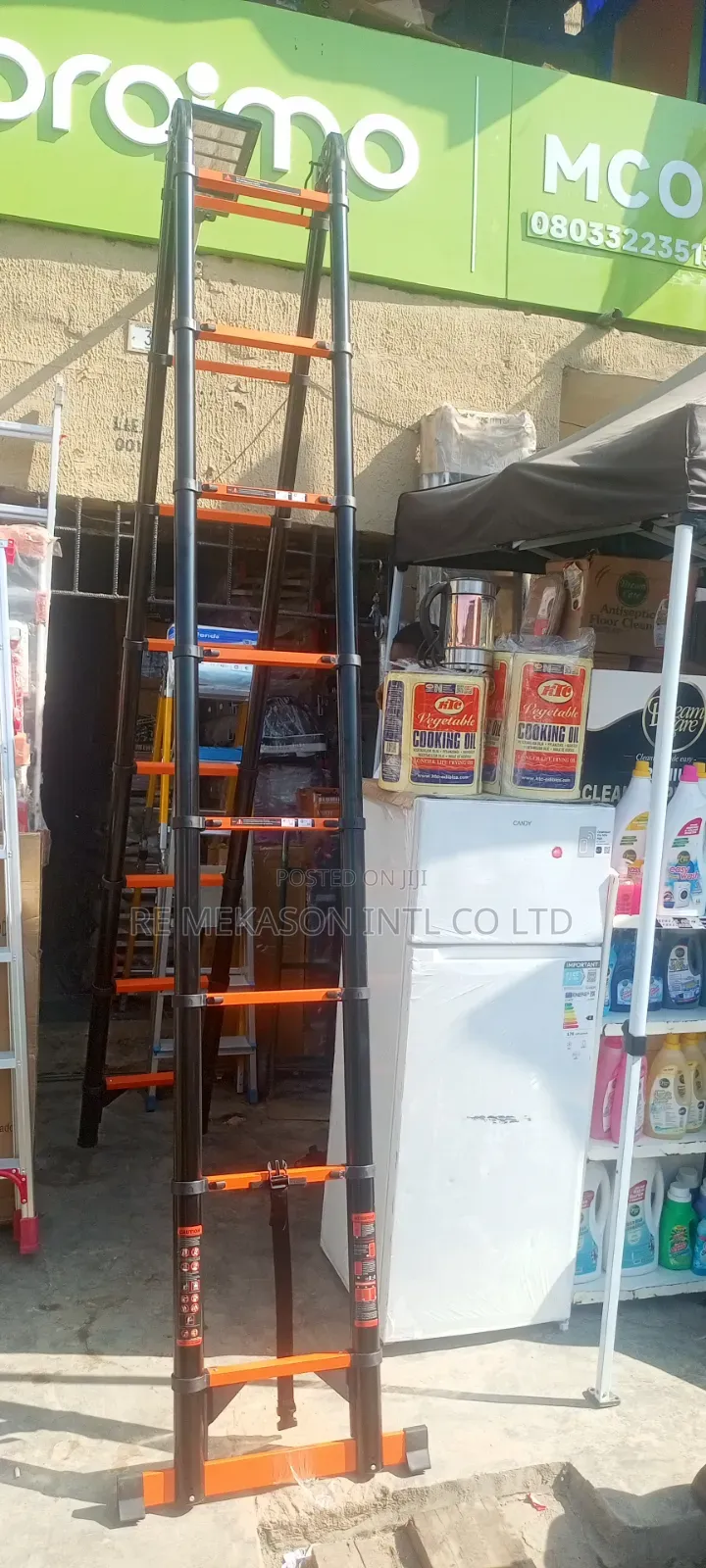 3.3mtrs + 3.3mtrs Heavy Duty Telescopic Ladder