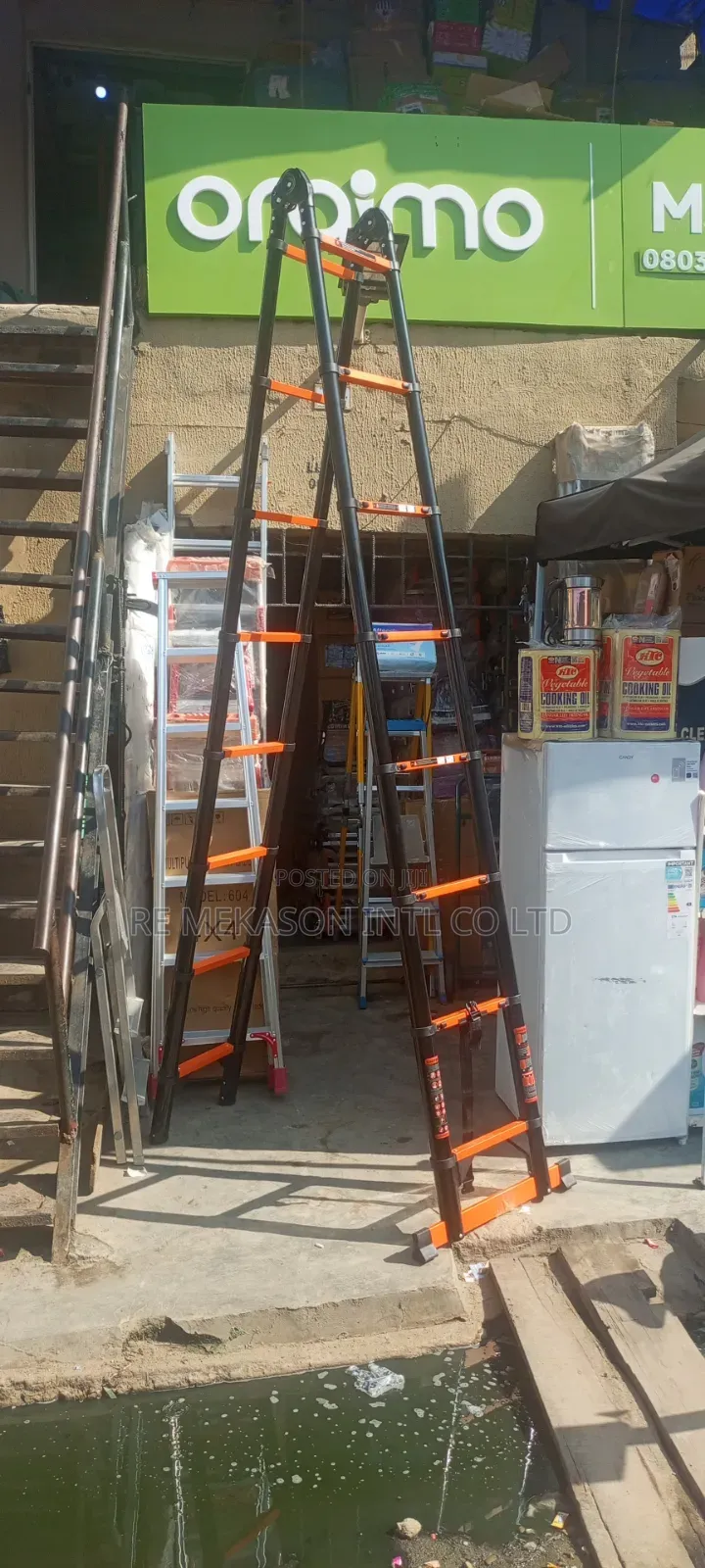3.3mtrs + 3.3mtrs Heavy Duty Telescopic Ladder