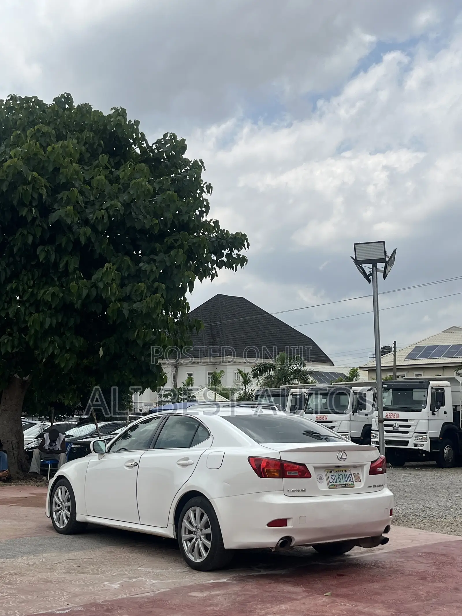 Lexus IS 2014 White