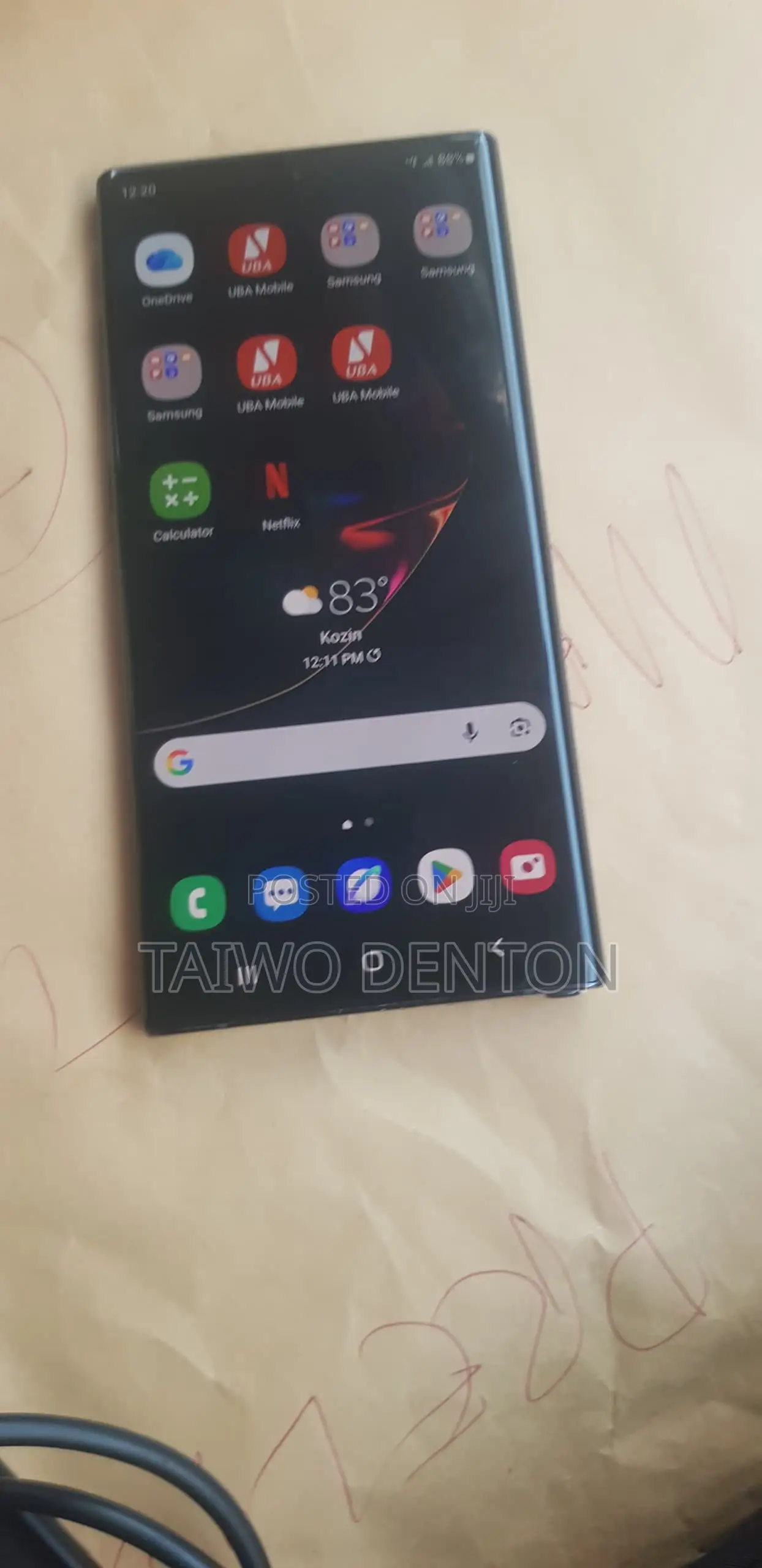 Samsung Galaxy Note 10 Plus 256 GB Blue