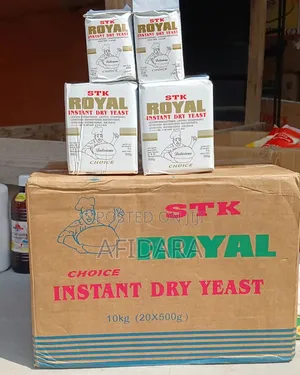 STK Royal Instant Dry Yeast 10kg Carton for Bakeries & Food Businesses