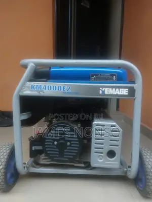 Kemage KM4000E2 2.8kW Key Start Generator - Clean & Working