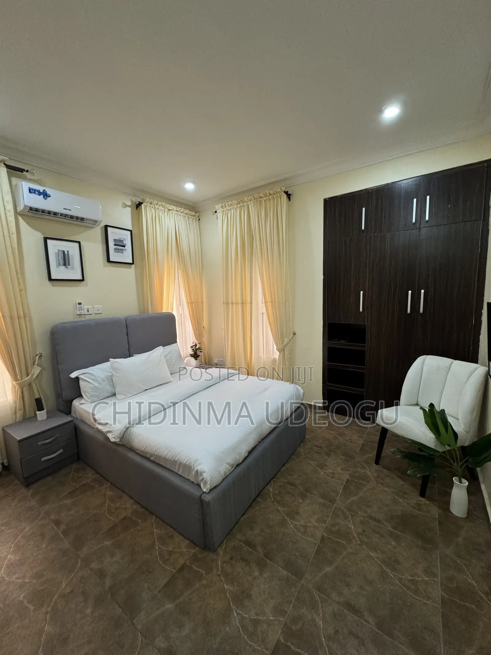 6by4 Gray Bedframe