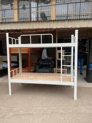 3 by 6ft Foreign Metal Bunk Bed