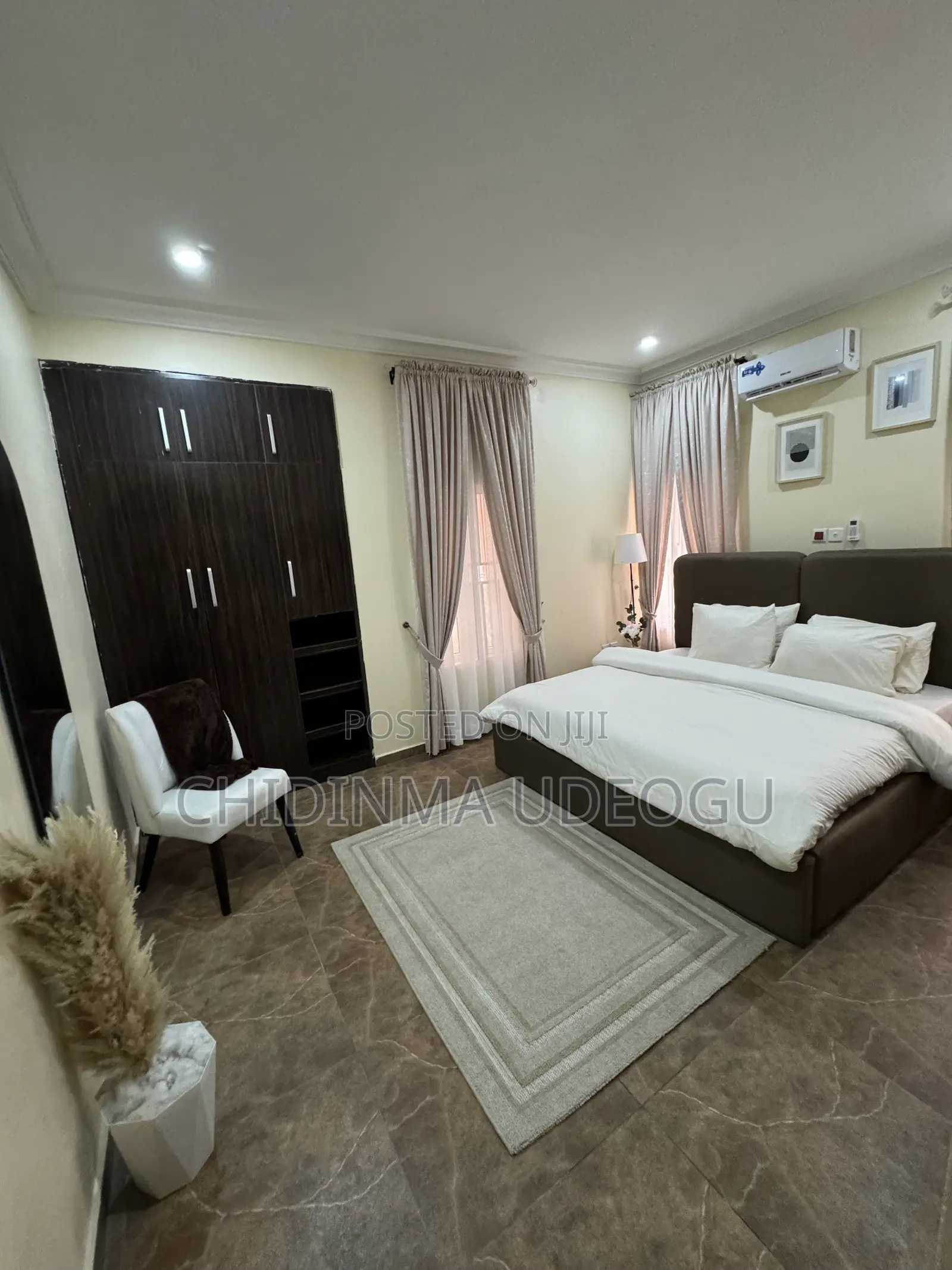 Brown 6by6 Bedframe With Side Drawers