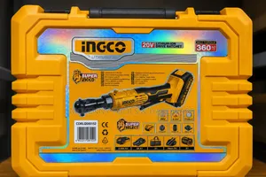 INGCO 20V Cordless Lithium-Ion Drive Ratchet – 360Nm