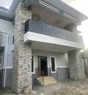 Modern Duplex Glass Railing