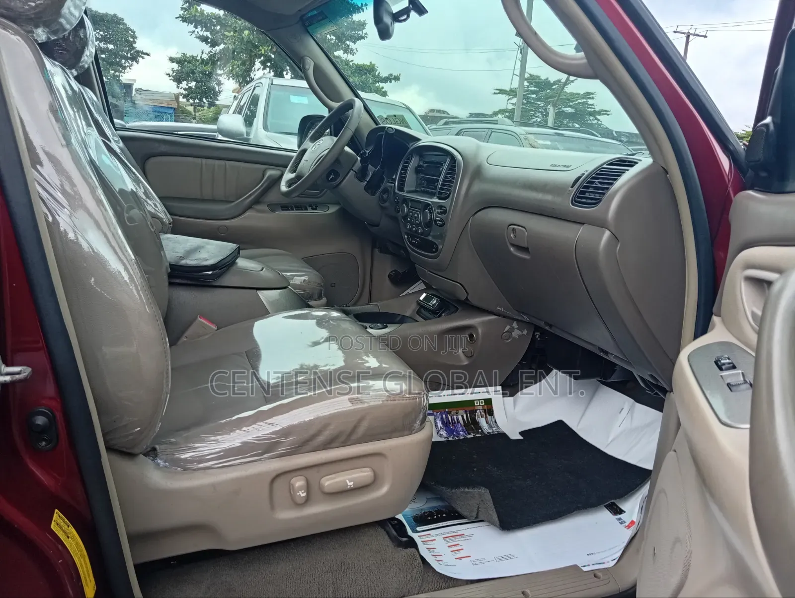 Toyota Sequoia 2004 Red