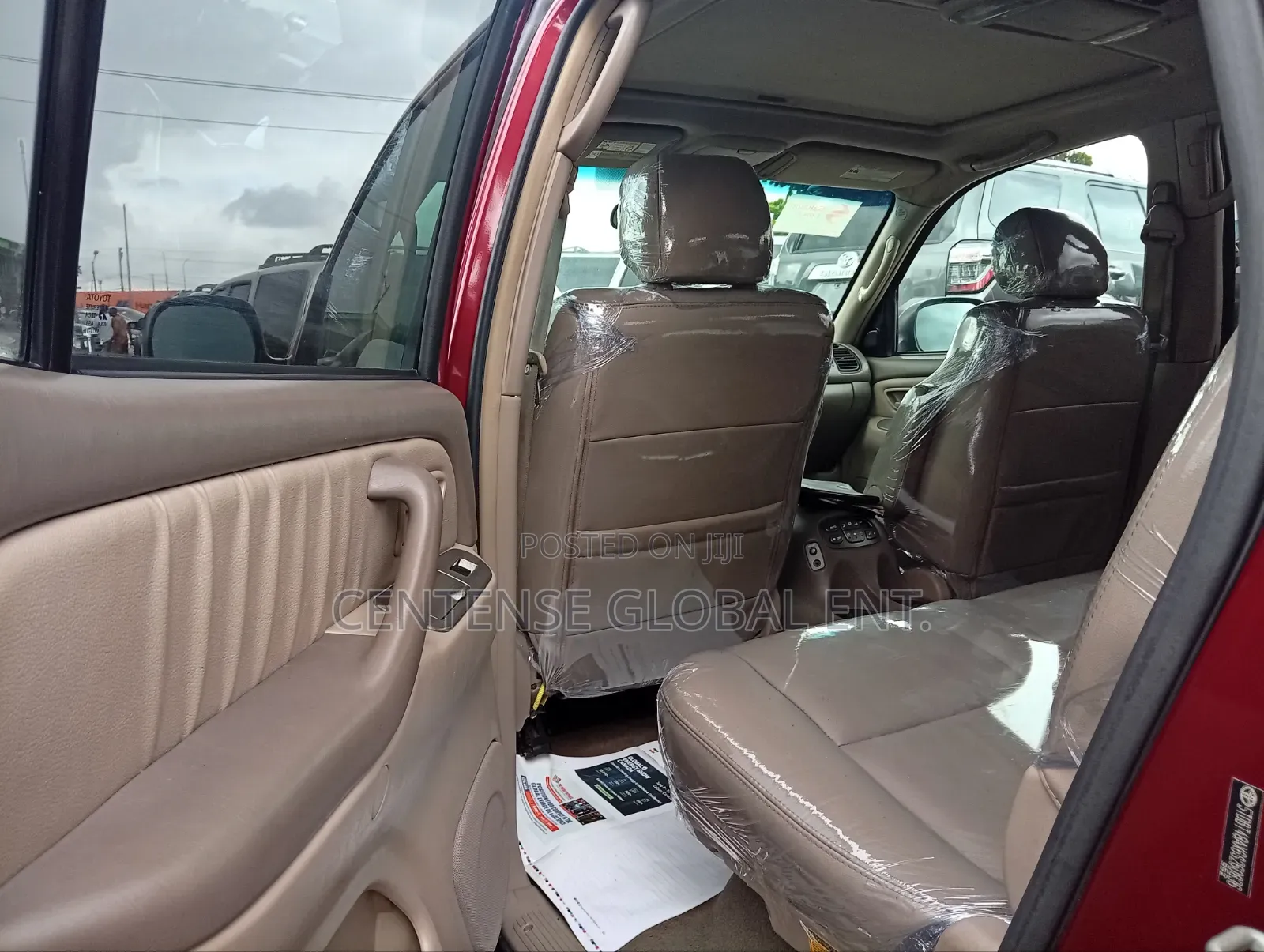 Toyota Sequoia 2004 Red