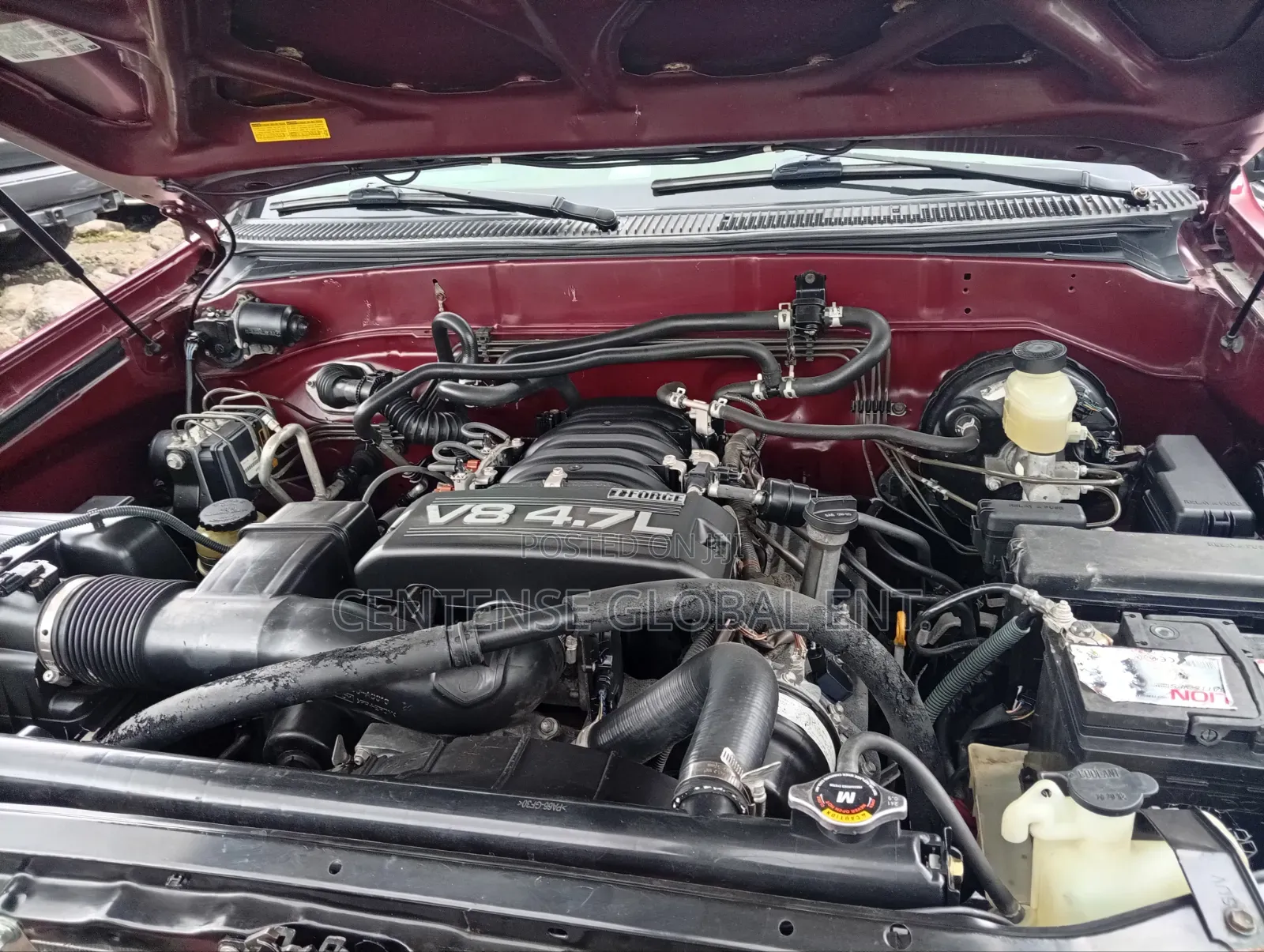 Toyota Sequoia 2004 Red