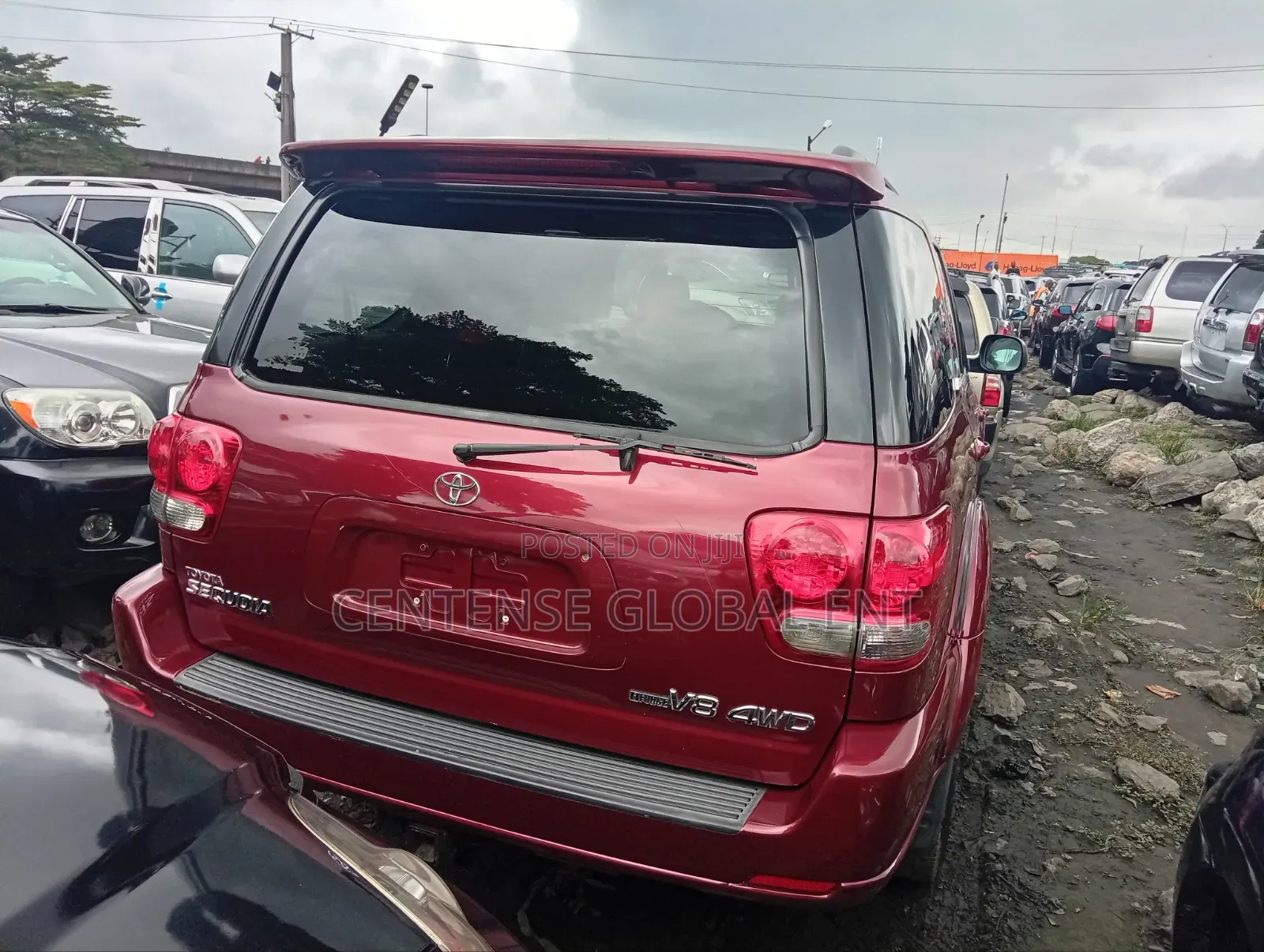 Toyota Sequoia 2004 Red