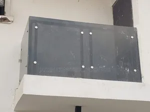 Modern Duplex Glass Railing