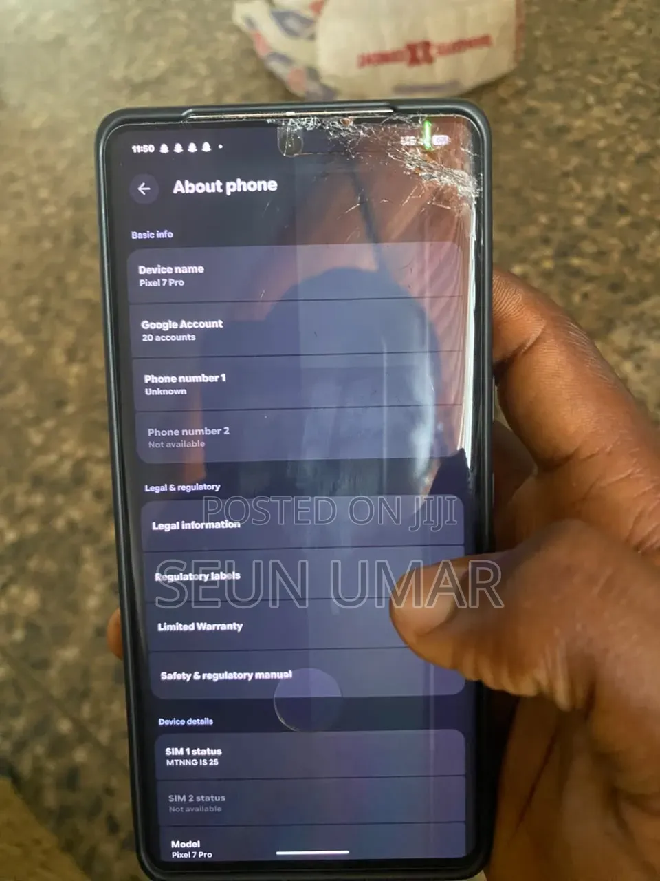 Google Pixel 7 Pro 128 GB White