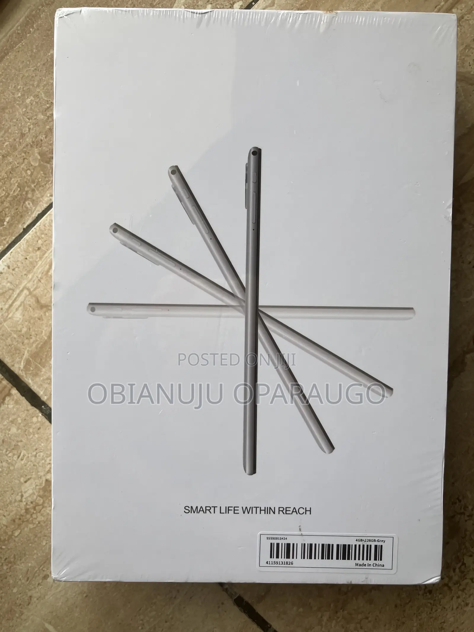 New Tablet 128 GB Gray