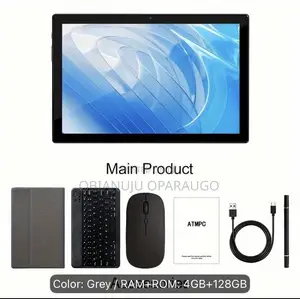New Tablet 128 GB Gray