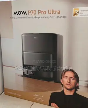 MOVA P70 Pro Ultra Robot Vacuum With Auto-Empty & Mop Self Cleaning.