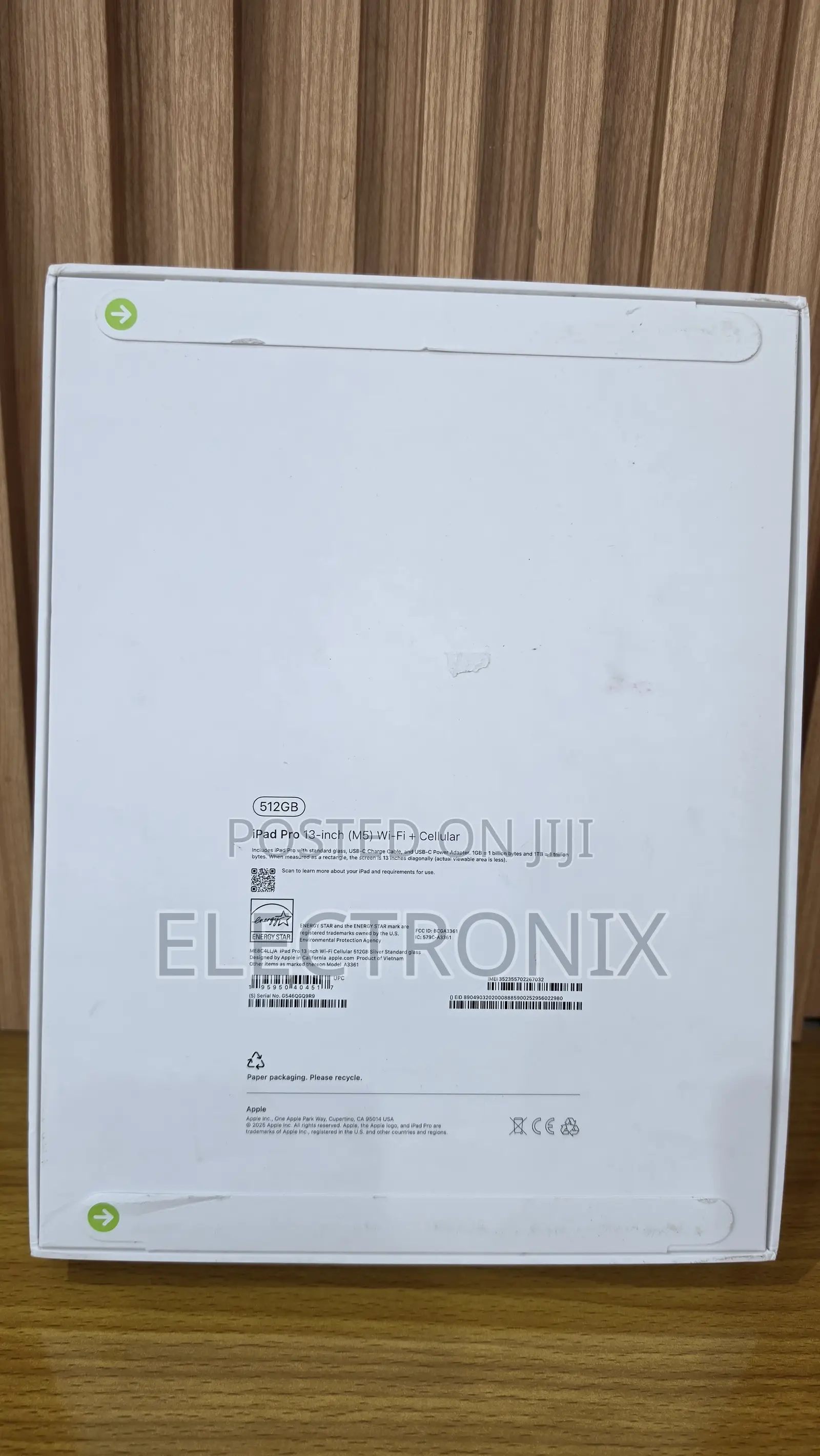 New Apple iPad Pro 13 (2025) 512 GB Silver
