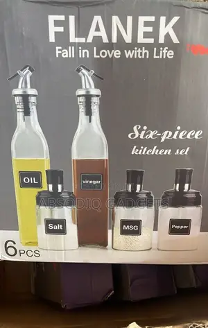Flanek Oil Bottle 5 Set