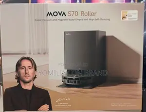 MOVA S70 ROLLER Robot Vaccum and Mop BLACK