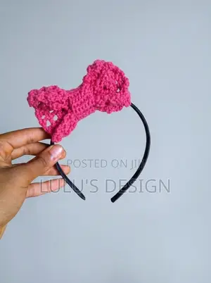 Crochet Bow Headband