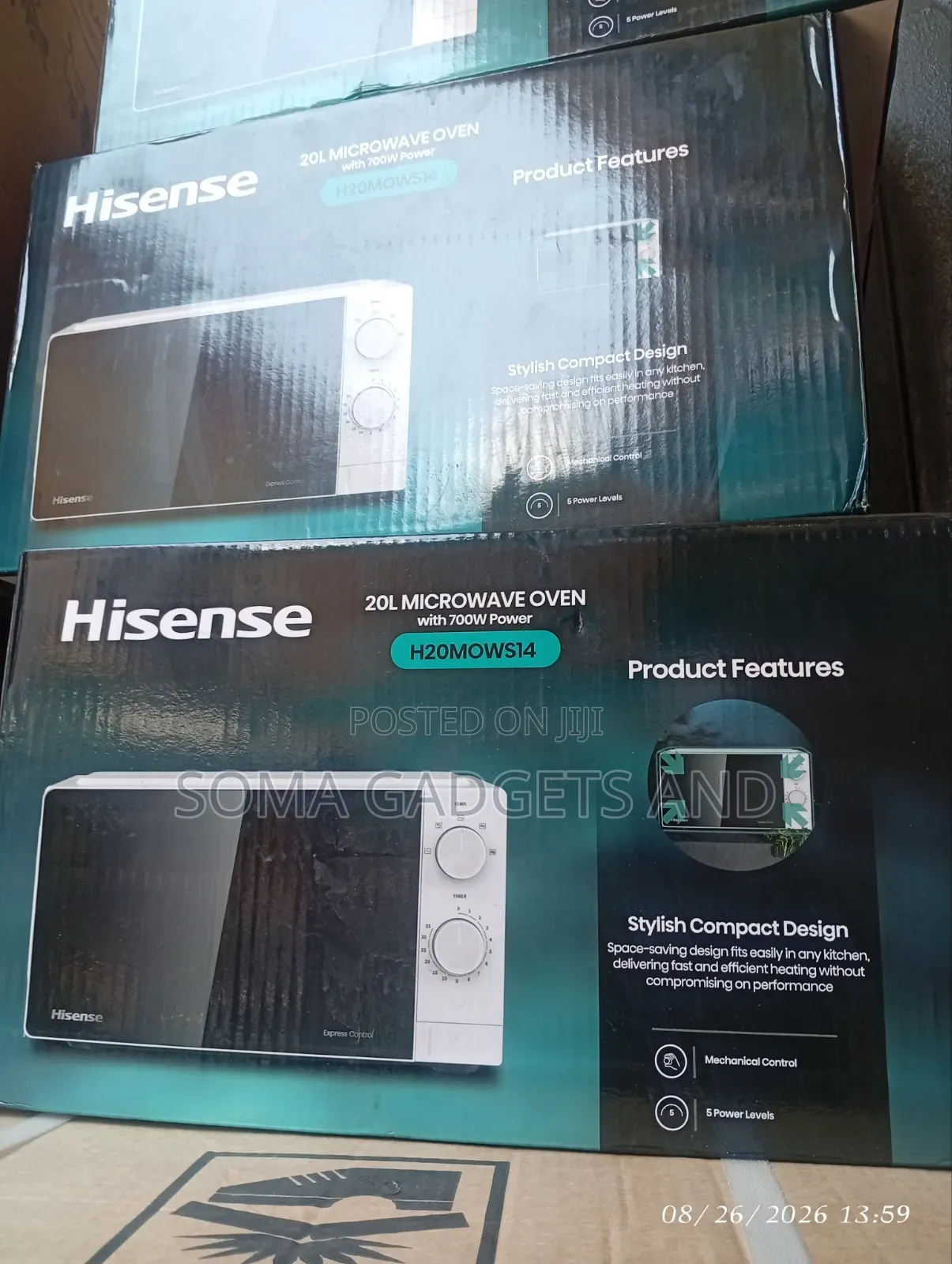 Hisense Microwave Oven White Color