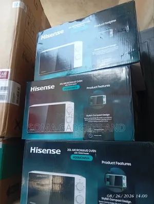 Microwave Oven, Hisense (White Color)