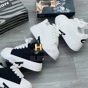 Chunky Platform Sneakers Black White Unisex Sneakers Brand New