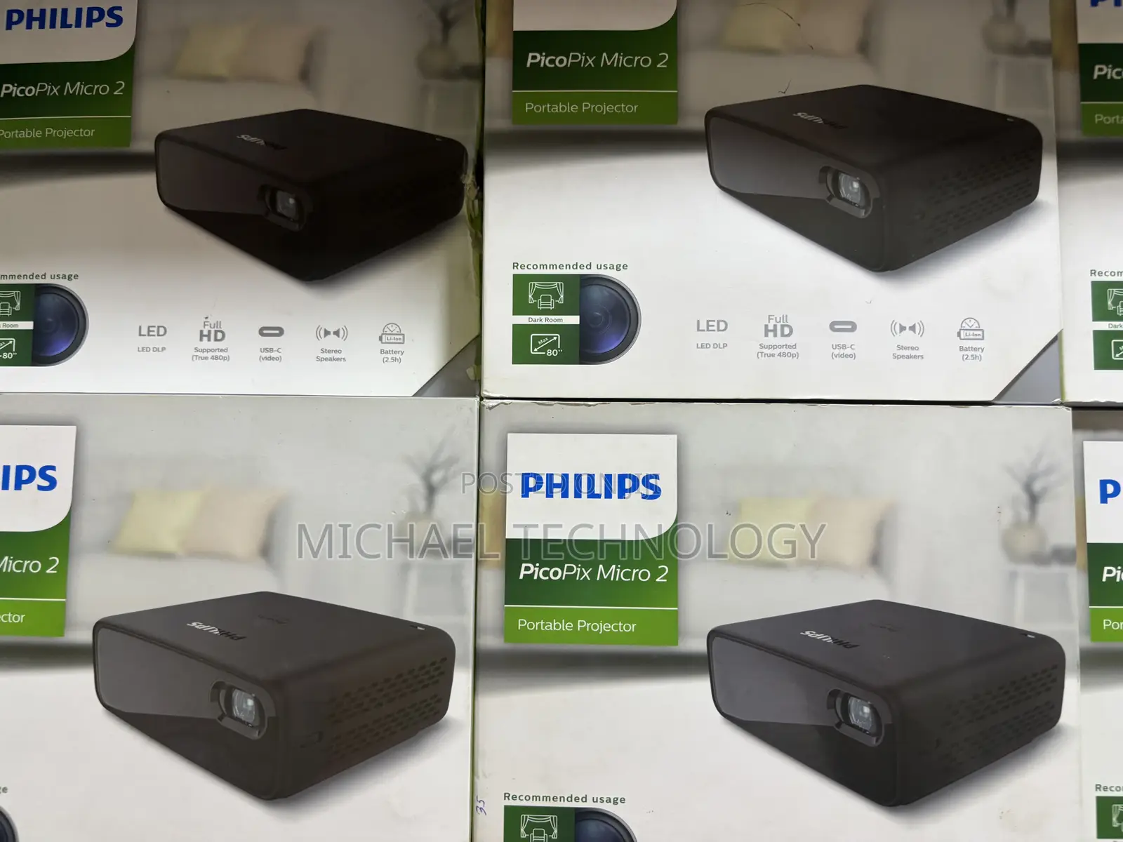 Philips PicoPix Micro 2 Portable Projector