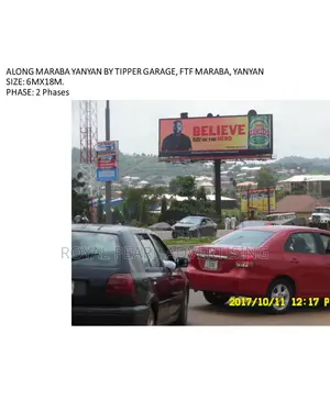 Unipole Spectacular Along Mararaba Road Abuja